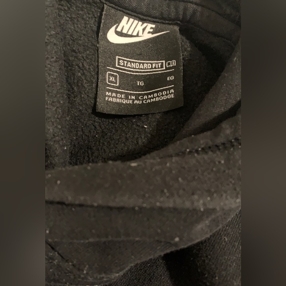 Nike black hoodie for boys - Picture 5 of 5
